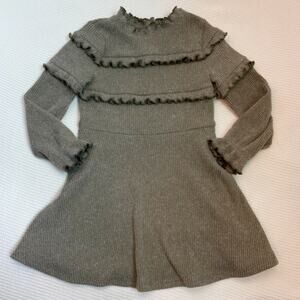 Art Class Ribbed Long Sleeved Dress